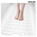 Silicone Bathtub Mat Non Slip, 35x16 Inch