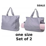 2x Waterproof Travel Yoga Gym Tote Bag for Women