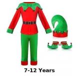 Hicarer Kids Christmas Elf Costume Set