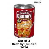 2x Campbellï¿½s Chunky Soup, Jazzy Jambalaya with...