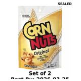 2x CORN NUTS Original Flavored Corn Kernels,