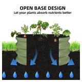 Round Galvanized Garden Beds, 2x2x1 ft