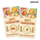 REWIDPARTY 32 Pcs Happy Thanksgiving Cards