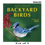 2x Backyard Birds Calendar 2026-12-Month