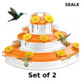 2x Birdream Window Hummingbird Feeders