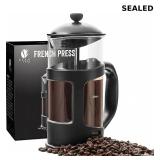 Bean Envy French Press Coffee Maker - 34 oz Glass