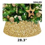 Gold Tree Collar with sequin design
