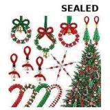 Vellibring 36 Set Christmas Beaded Crafts Kit for