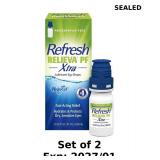 2x Refresh RELIEVA PF Xtra Eye Drops