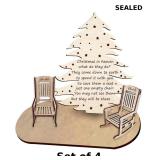 4x Custom Christmas in Heaven Memory