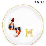 PUDDING CABIN offers a 4.3-inch ceramic initials