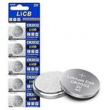 5 Pack LiCB CR2032 3V Lithium Battery