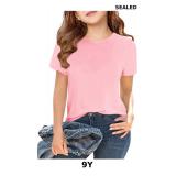 Girls Short Sleeve T Shirts Kids Summer Tops