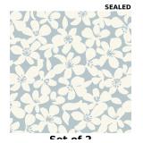 2x Heroad Floral Peel and Stick Wallpaper Boho...