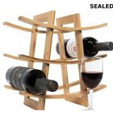 Bamboo Wine Rack - Wine Racks Countertop