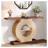 Tribesigns Console Table with Storage