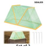 2x CIEOVO Garden Row Accelerator Plants Cover