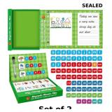 2x Aizweb Phonics Magnetic Letters Tiles