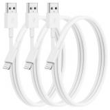 3Pack for iPhone Charging Cable 3ft