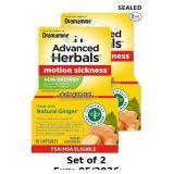 2x rom the Makers of Dramamine