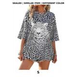 Fenxxxl Womens Round Neck Oversized Tshirts Loose