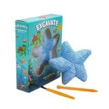Starfish Gem Dig Kit Kids Archaeology Toy