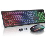 Wireless Keyboard and Mouse Combo