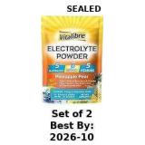 2x Electrolytes Powder Packets