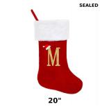 20 Inches Monogrammed Christmas Stockings