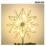 The hogardeck Christmas Tree Topper