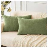 MIULEE Pack of 2 Pillow Covers 50x50cm