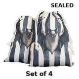 Halloween Bag 2 Pieces Small Size Canvas Bag Print