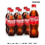 Coca-Cola Soda Soft Drink Bottles