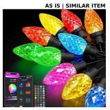 AS IS-Outdoor Christmas  Strawberry Lights