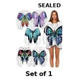 5 Pcs Group Cinco De Mayo Poncho Costumes Ghost