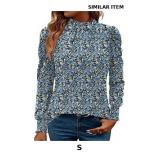 LUYAA Puff Long Sleeve Shirts for Women Tops