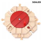SEALED-2 Pcs Wooden Train Track Expansion Set