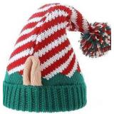 Moon Kitty Christmas Elf Hat