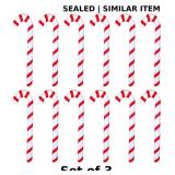 12 Pieces 35 Inch Inflatable Christmas Candy Canes