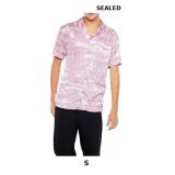 Forever 21 Men's Striped Abstract Jacquard Shirt