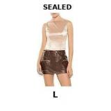 Forever 21 Womens Sleeveless Satin Tank Top