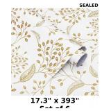 6x Heroad Peel and Stick Wallpaper 17.3' x 393'...