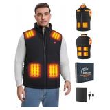 Rrtizan Men's Heated Vest With Battery Pack
