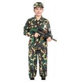 GIFTINBOX Kids Army Costume For Boys-L