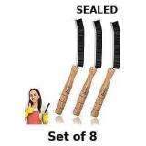 8x Crevice Cleaning Brush - Grout Scrub Brush