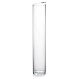 WGVI Quality Thick Weighted Clear Cylinder Vases