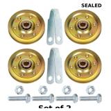 Heavy Duty Garage Door 3' Pulley Kits x2