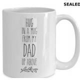 Coffee is a hug in a mug cup