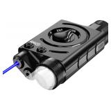 1000 Lumens Blue Laser Light Combo