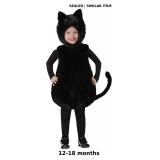 Toddler Bubble Body Kitty Costume Girls, Cute Blac